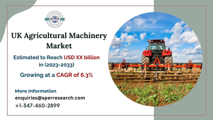 United Kingdom Farm Machinery Market Share, Trends, Growth Drivers, Business Challenges, Key Manufacturers and Future Outlook 2033: SPER Market Research