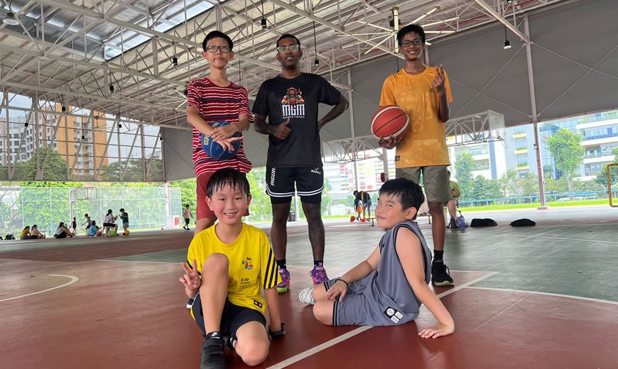 Kids Basketball Training in Singapore