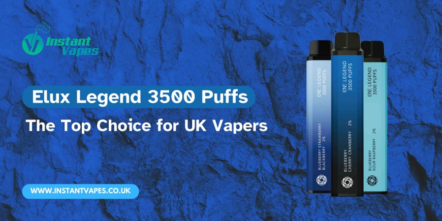 Elux Legend 3500 Puffs: The Top Choice for UK Vapers