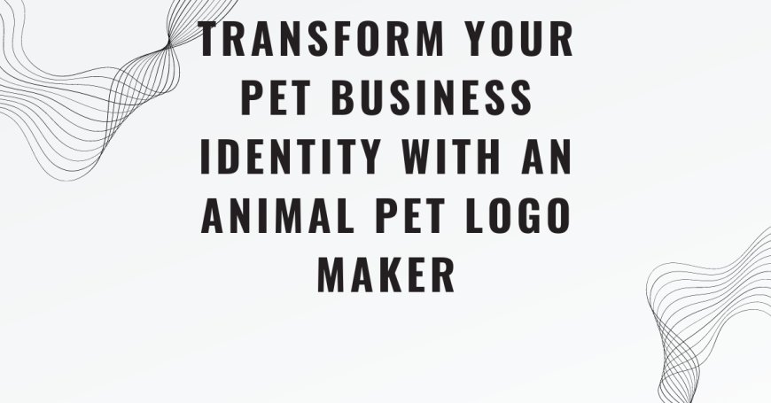 Transform Your Pet Business Identity with an Animal Pet Logo Maker