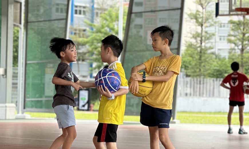 Kids Basketball Training in Singapore