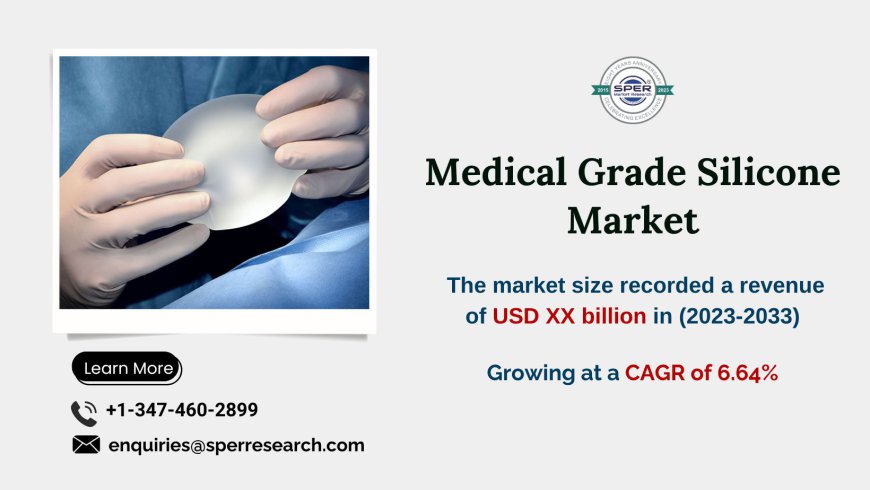 Medical Grade Silicone Market Growth, Trends Analysis, Key Players, Opportunities, and Forecast till 2033: SPER Market Research