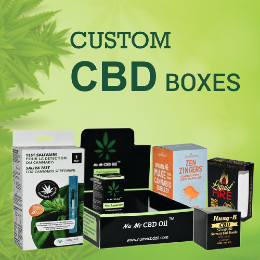 Embracing Sustainability and Innovation: The Future of CBD Box Packaging Wholesale