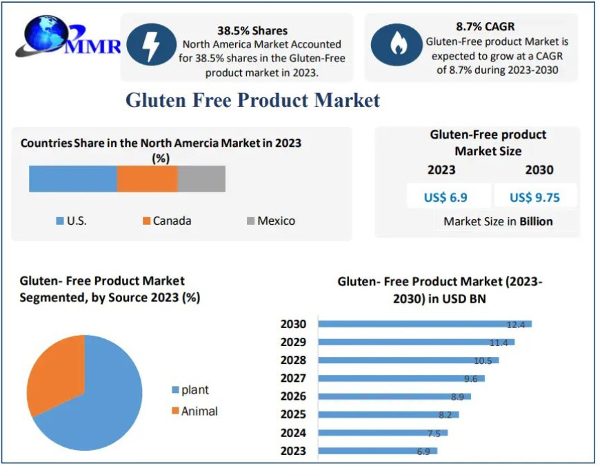 Gluten-Free Products Market Share, Growth Forecast Global Industry Outlook 2024 – 2030