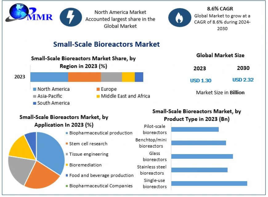 Small-Scale Bioreactors Market Trends, Growth Drivers, Market Size, Segmentation, and Projections to 2030