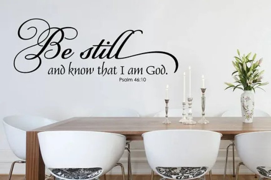 Enhancing Your Living Space with Christian Wall Decor: A Guide to LondonCrafts’ Acrylic Stickers