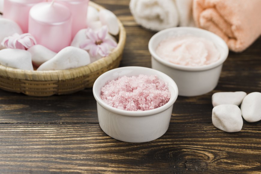 pink edible salt