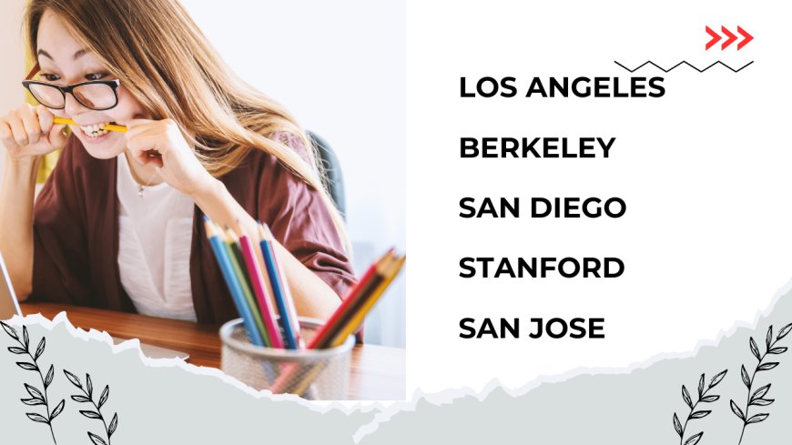 Top 5 affordable cities in California to study in 2024