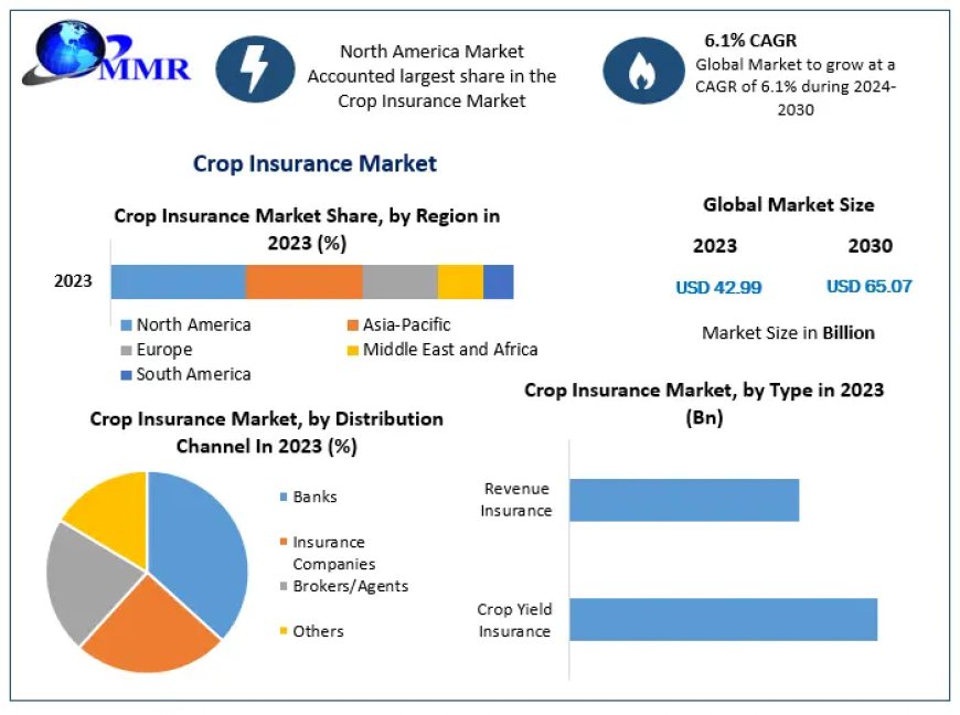 Crop Insurance Market Size, Share, Growth, Outlook, Segmentation, Comprehensive Analysis by 2030