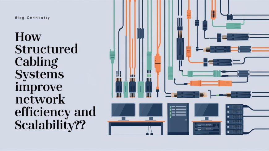 How Structured Cabling Systems Improve Network Efficiency and Scalability?