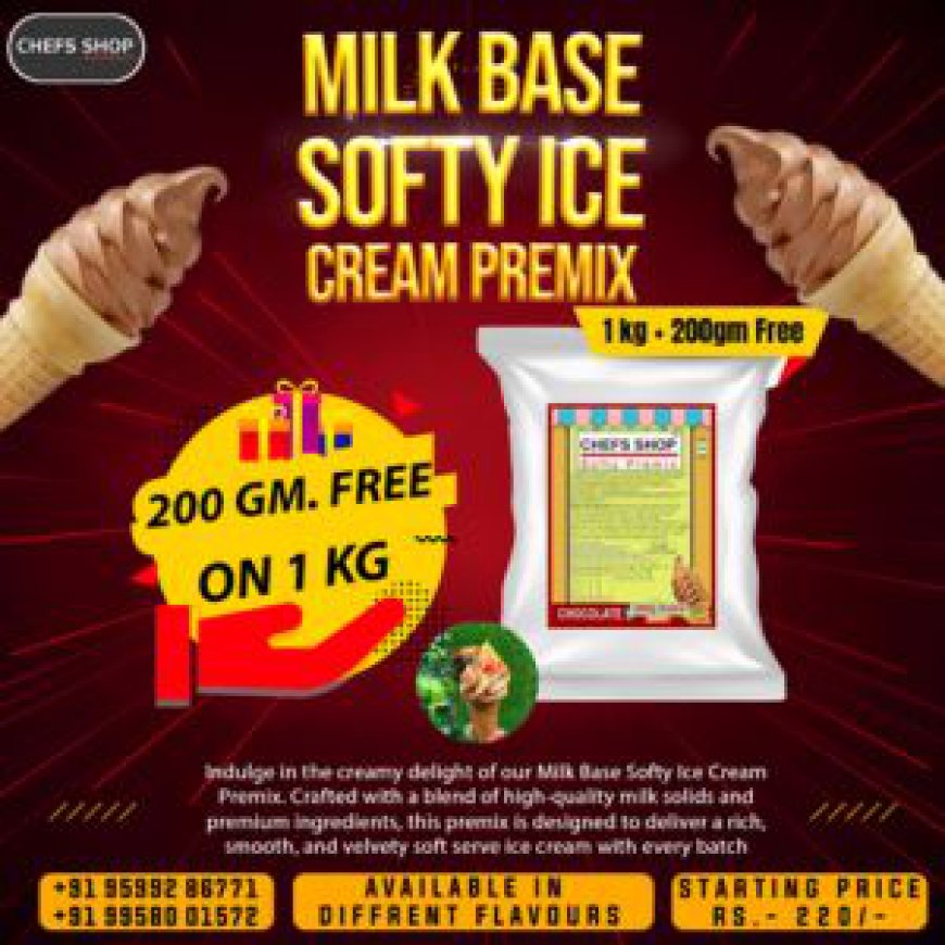 How Softy Ice Cream Premix Can Boost Your Sales