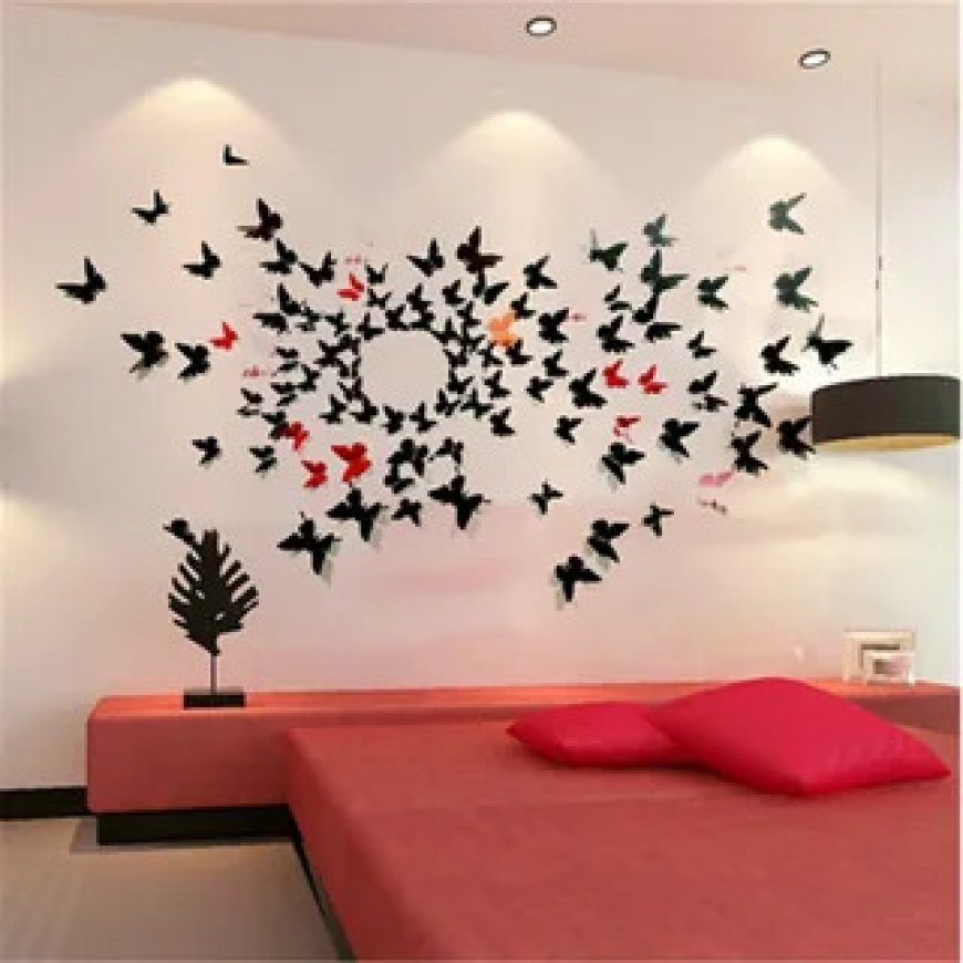 Butterfly Wall Decoration: Elevating Your Space with Londoncrafts' Acrylic Stickers