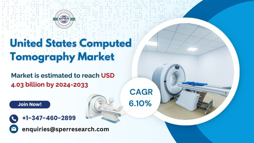 USA Computed Tomography Market Size and Share, Revenue, Growth Drivers, Challenges and Opportunities to 2033 by SPER Market Research