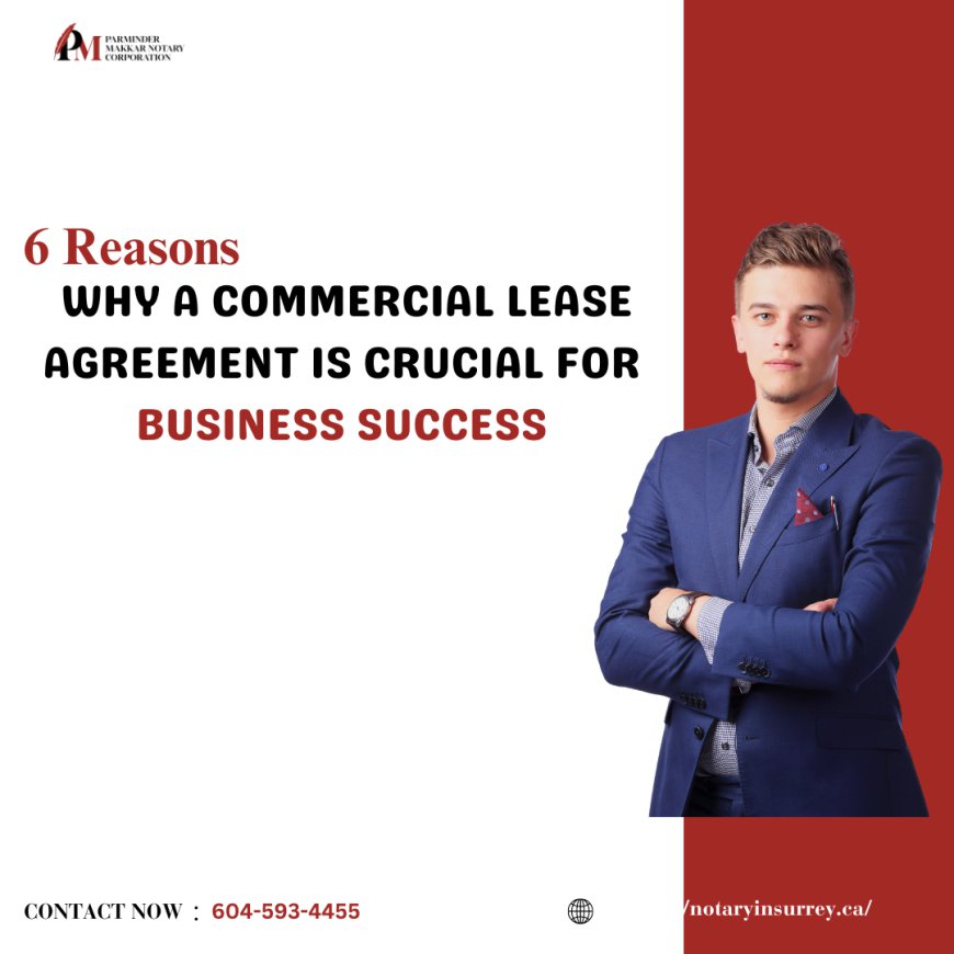 6 Reasons Why a Commercial Lease Agreement is Crucial for Business Success