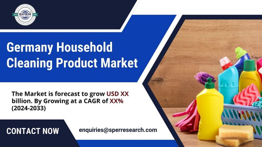 Germany Household Cleaning Product Market Growth and Size, Revenue, Trends, Key Players, Challenges, Business Opportunities and Forecast till 2033: SPER Market Research