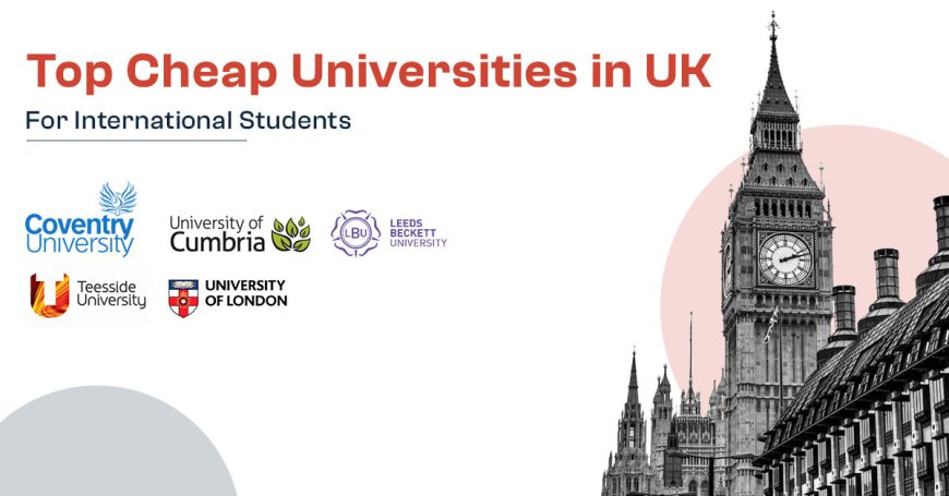 Which is the cheapest university in the UK without ielts?