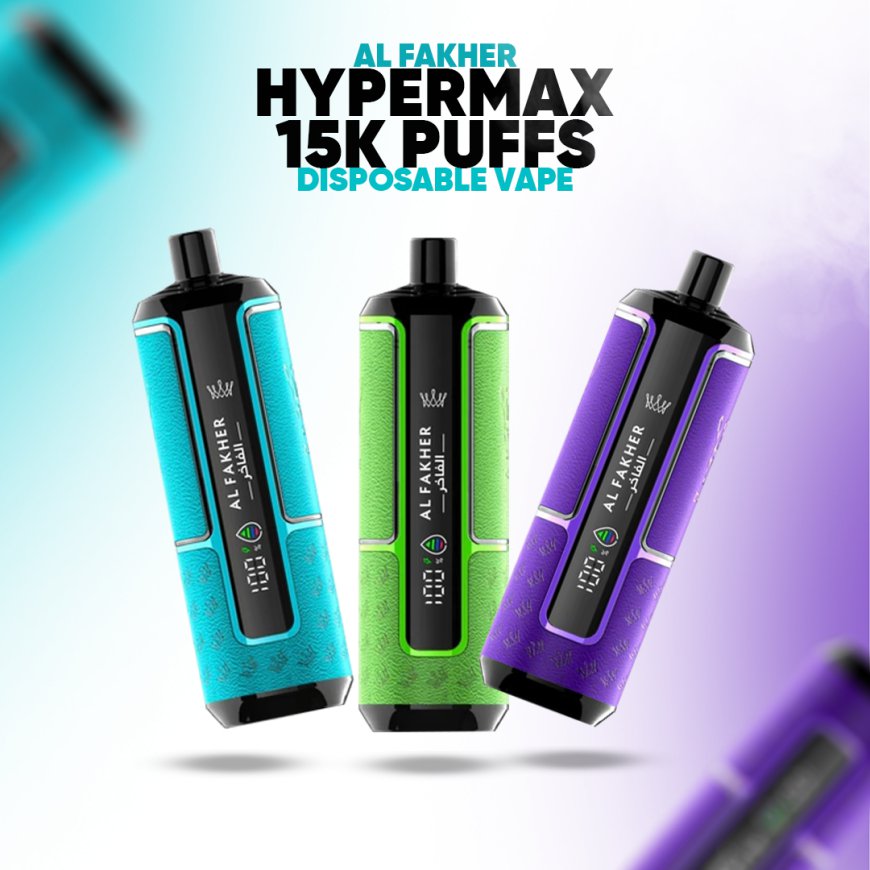 Al Fakher Hypermax 15k Puffs: The Future of Disposable Vaping