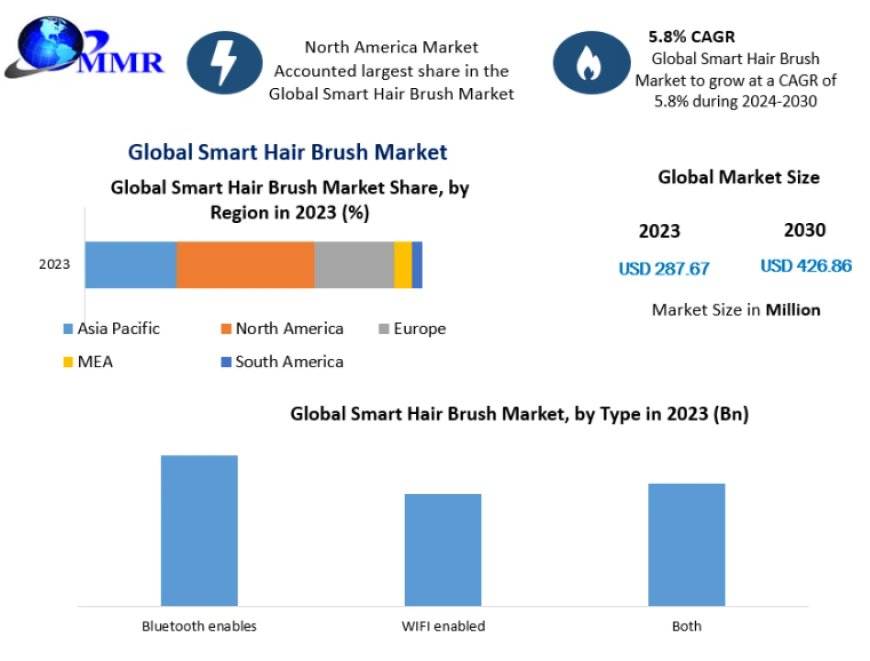 Smart Hair Brush Market is Increasing Due to Rising Popularity of Personal Grooming, Changing Lifestyles, Per Capita Expenditure on Personal Care Goods