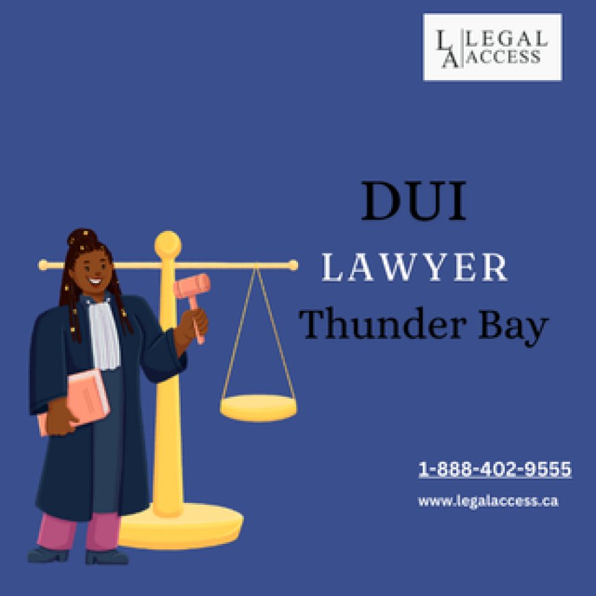 Why you need a DUI lawyer in Thunder Bay: Protect your future