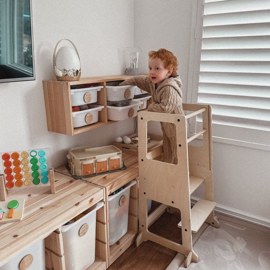 Enhance Learning with My Duckling’s Adjustable Learning Tower: The Perfect Addition to Children's Furniture