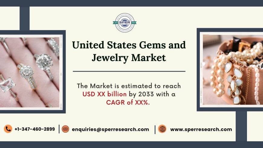 United States Jewelry Market Analysis, Share, Growth Drivers, Revenue, Opportunities and Forecast through 2033 – SPER Market Research