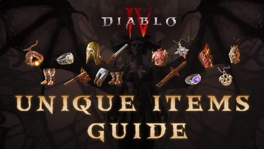 Highly Informative Factors About Diablo 4 Unique Items