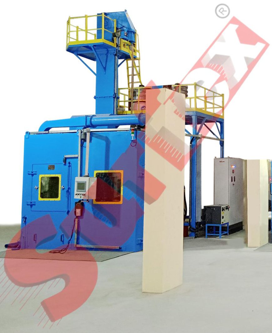 Shot Blasting Equipment for Continuous Wire Cleaning - Surfexindia