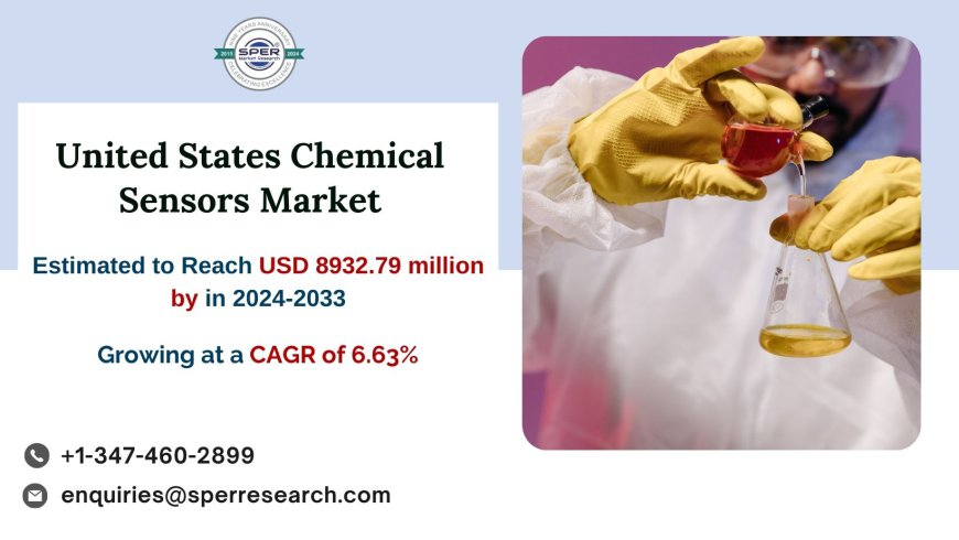 US Chemical Sensors Market Forecast to Reach USD 8932.79 Million by 2033 with a Projected CAGR of 6.63% – SPER Market Research