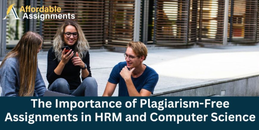 The Importance of Plagiarism-Free Assignments in HRM and Computer Science