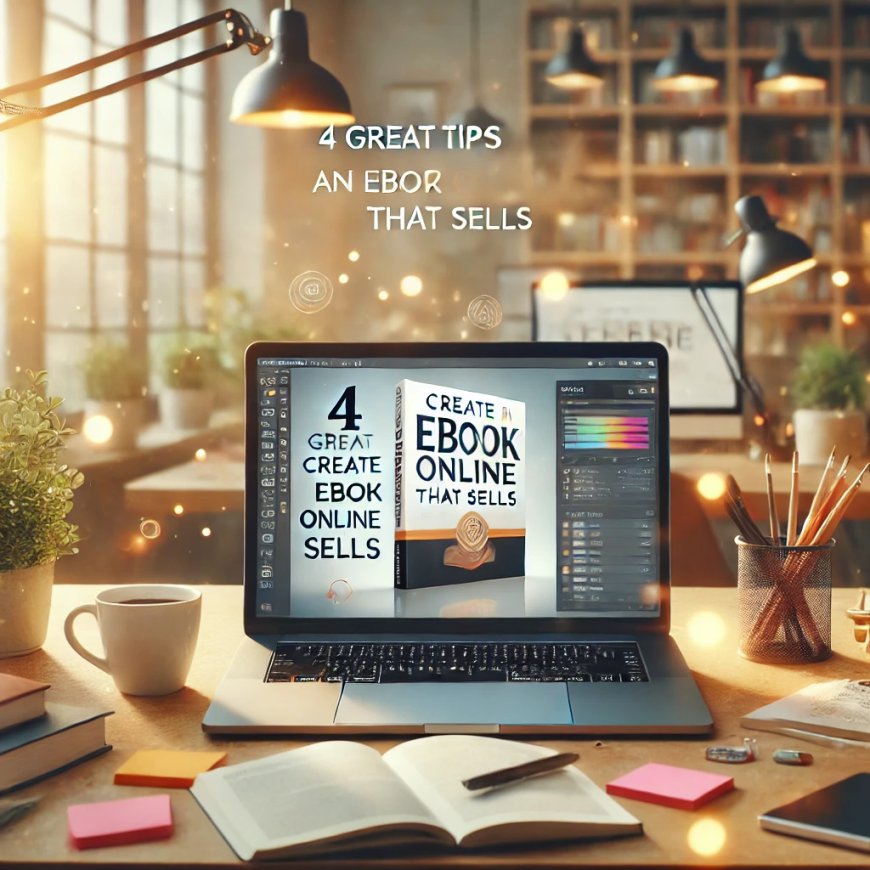 4 Great Tips to Create an eBook Online That Sells