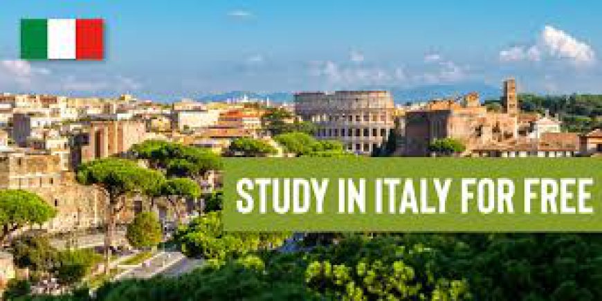 Study Abroad in Italy Without Fees