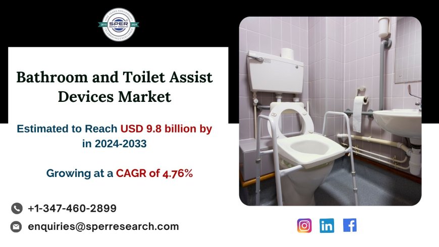 Bathroom and Toilet Assist Devices Market Size, Global Industry Share, Revenue, Growth Drivers, Challenges, Manufacturers and Forecast Analysis by 2033: SPER Market Research