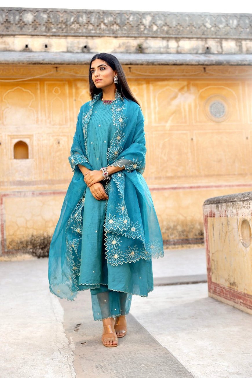 Shop Online Festive Wear Kurta Sets for Women | Asrumo