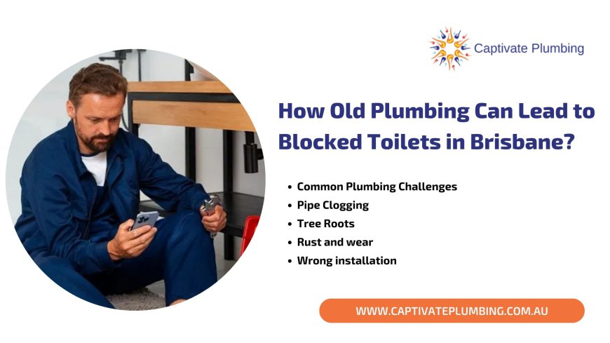 How Old Plumbing Can Lead to Blocked Toilets in Brisbane?