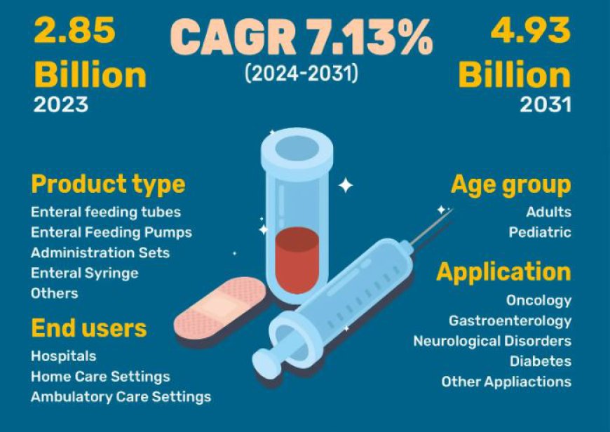 Enteral Feeding Devices Market Global Industry with Key Growth Factor Analysis, Global Industry, Industry & Forecast 2031