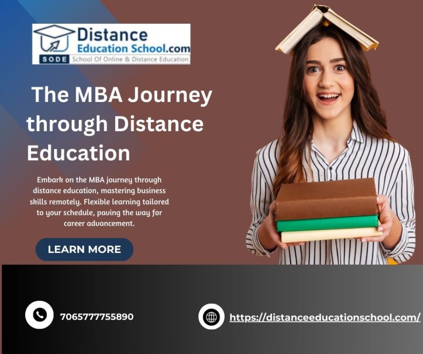 What Is the Future Scope of an MBA Distance Education in India?