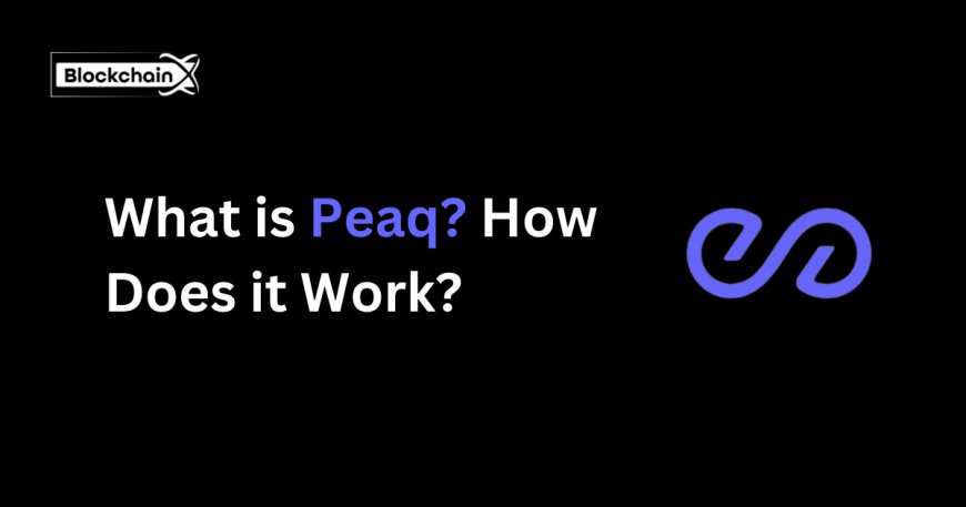 What is Peaq? How Does it Work?