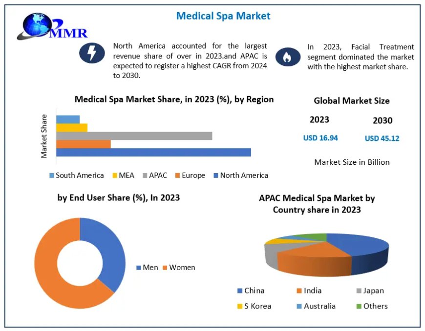 Medical Spa Market Segmentation, Outlook, and Overview in Market Trends | 2024-2030