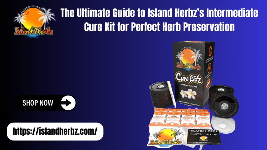 Intermediate Cure Kit by Island Herbz | Wide Mouth Digital Lidz