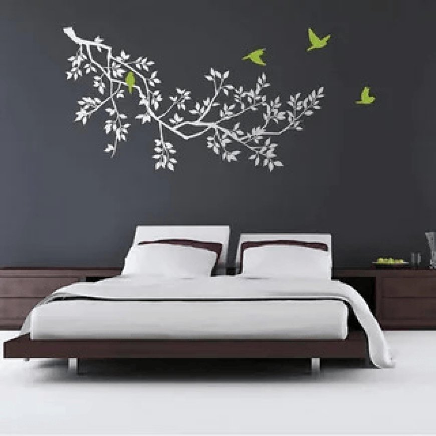 Bedroom Wall Décor: Transform Your Space with Acrylic Stickers by Londoncrafts in Manchester