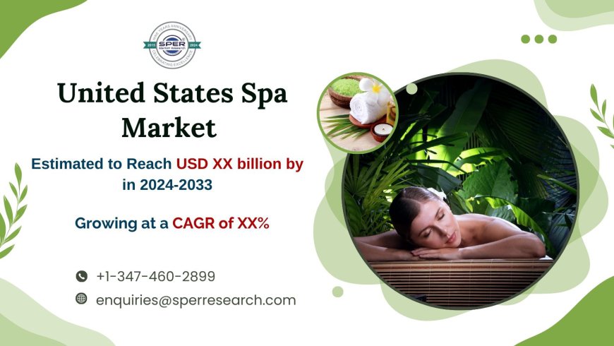 United States Spa Services Market Expected to Reach USD XX Billion by 2033 with a Strong CAGR: SPER Market Research