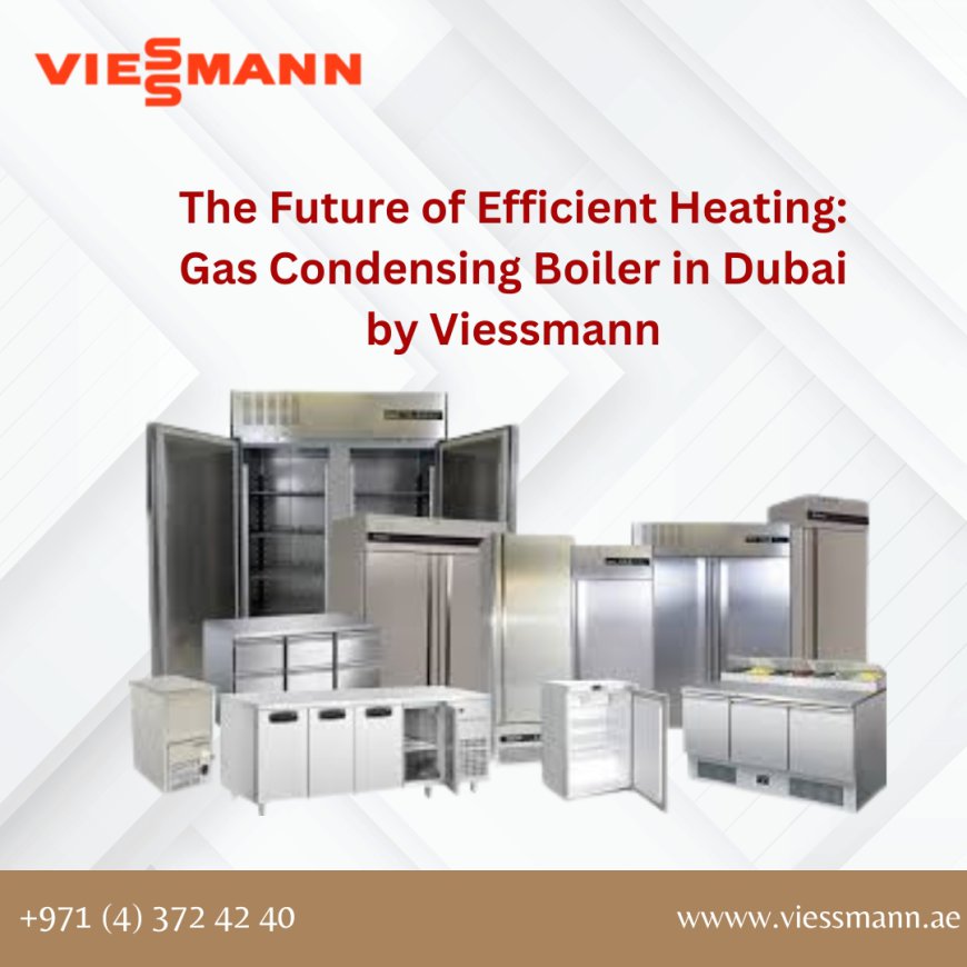 The Future of Efficient Heating: Gas Condensing Boiler in Dubai by Viessmann