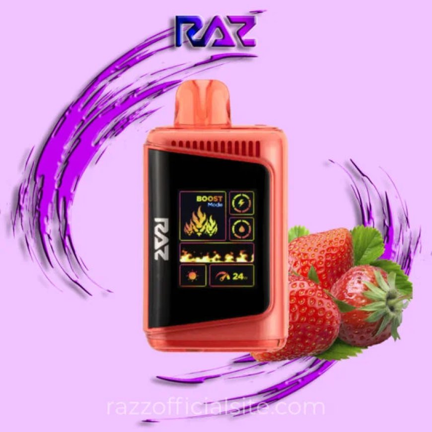 Strawberry Burst Raz Vape