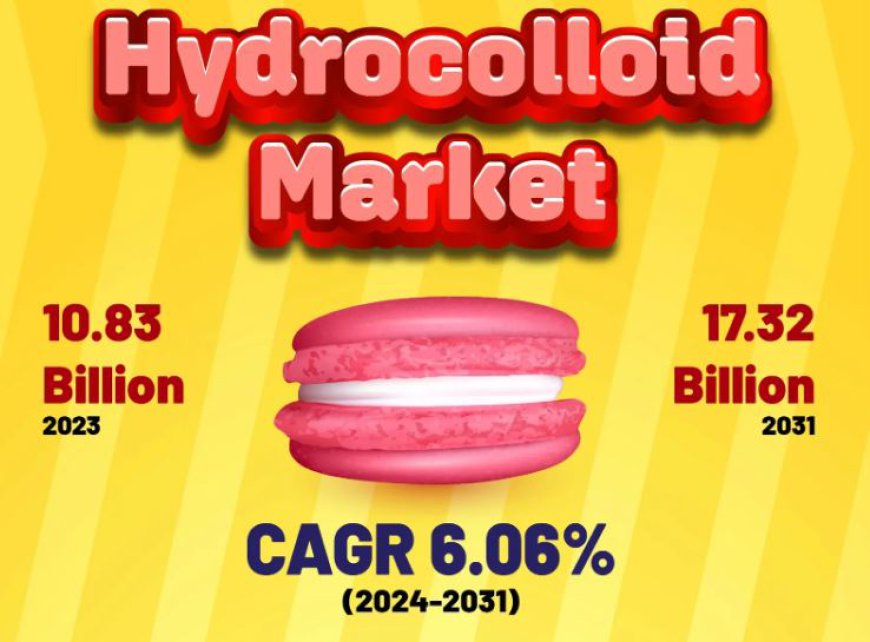 Hydrocolloids Market Global Industry Size 2031 Forecast | ADM, Cargill, NOREVO