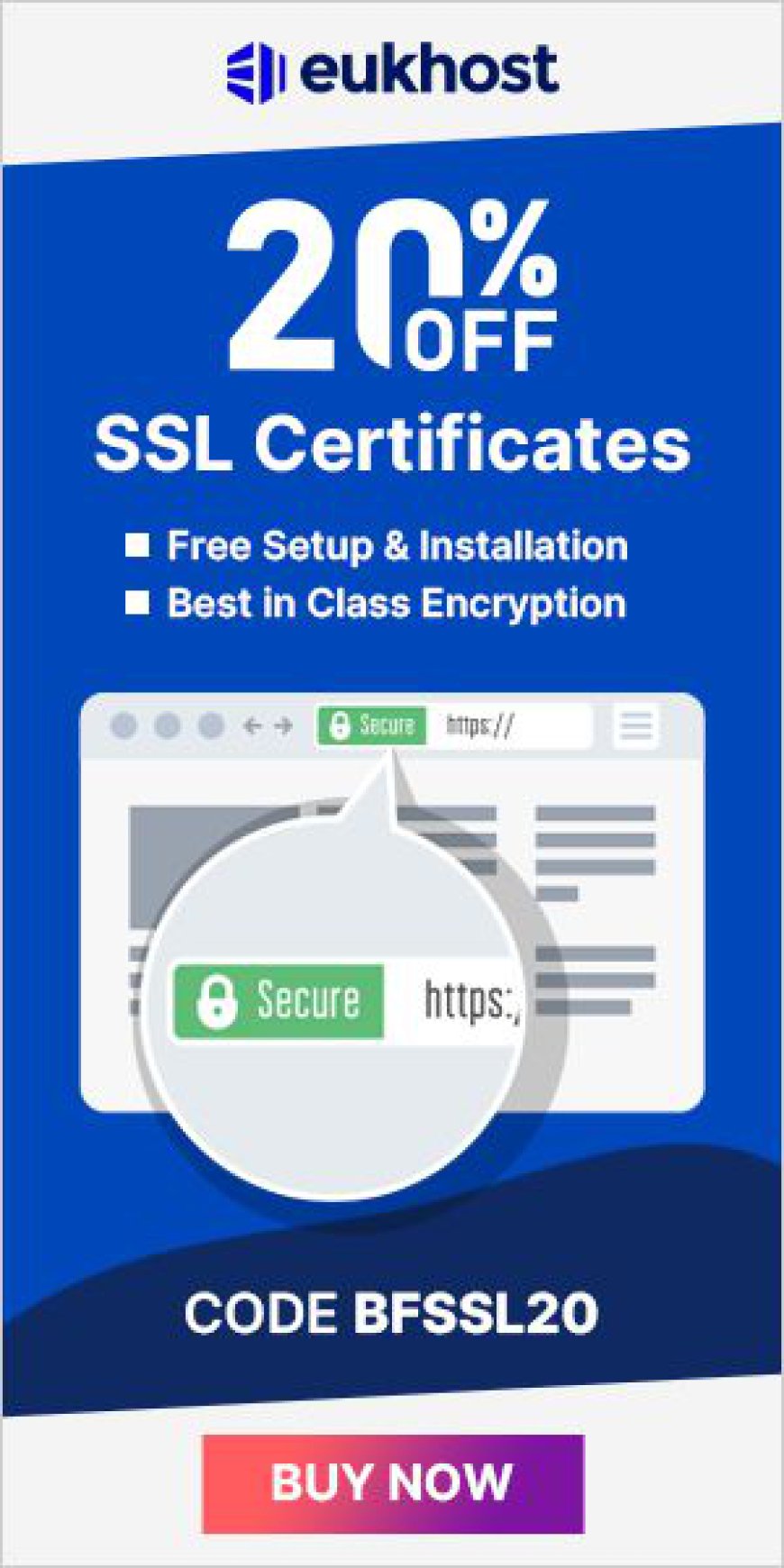 Unbreakable Website Security: eUKhost Exclusive SSL Certificate Mega-Discount