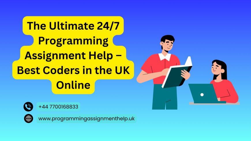 The Ultimate 24/7 Programming Assignment Help – Best Coders in the UK Online