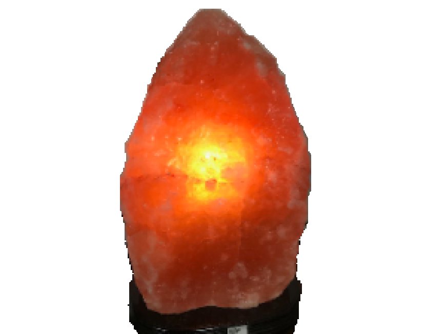 natural himalayan rock salt lamp