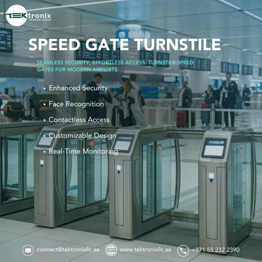 for Turnstile Speed Gates in UAE - Tailgating Prevention