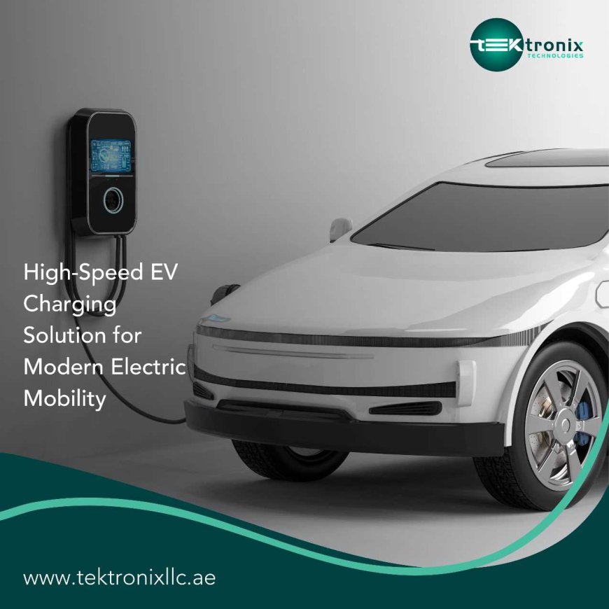 Tektronix Technologies: Commercial Electric Vehicle Charging Solutions in UAE