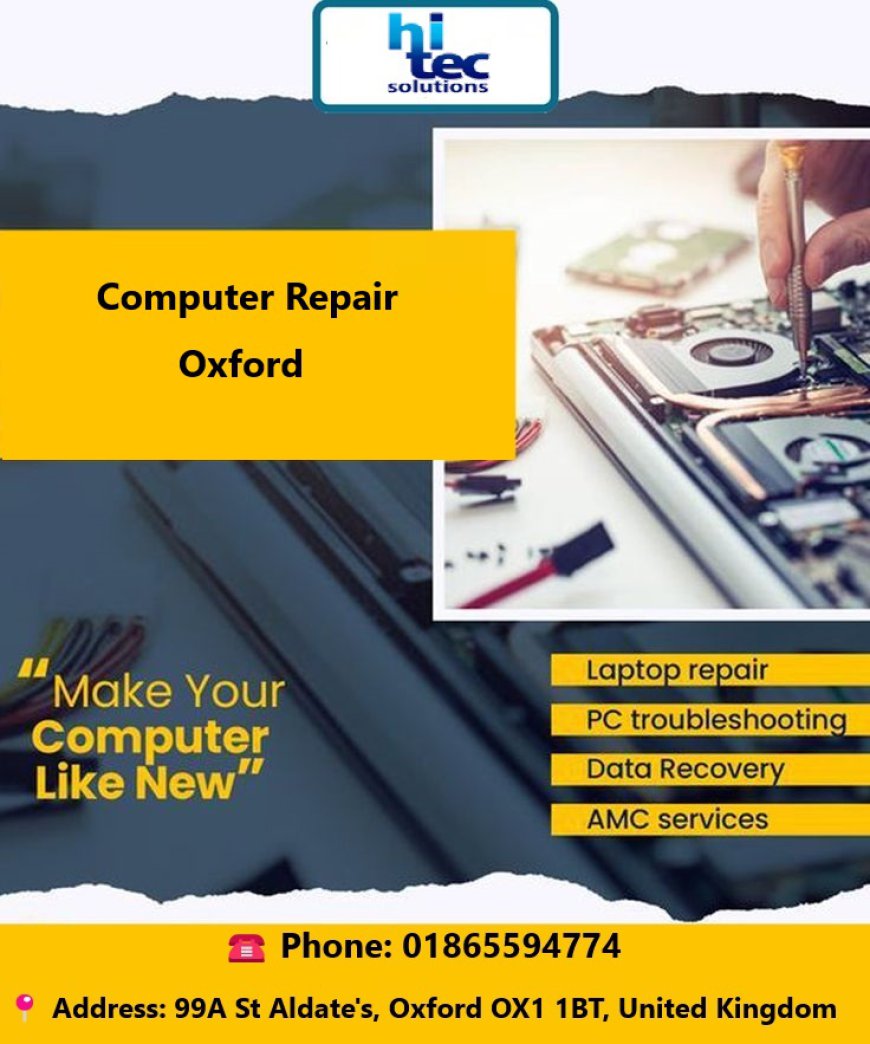 Comprehensive Laptop Repair Services in Oxford | HT Solution